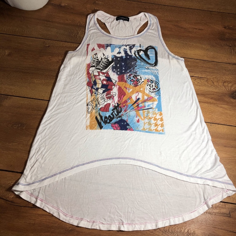 Girls Libertalia Razorback Tank top
